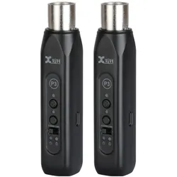 Xvive P3 Bluetooth Audio Receiver Set (Empfänger), Bluetooth Audio Adapter, Schwarz