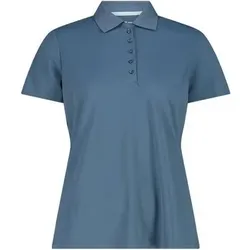 Campagnolo Damen Polos ku.Arm Da WOMAN POLO, Größe 42 in Schwarz Schwarz