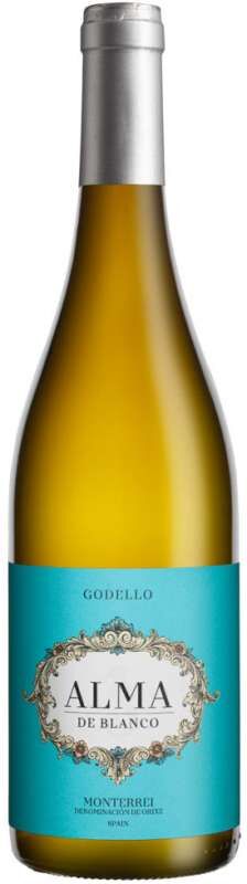 Alma de Blanco Godello 2025 - Vino blanco español de Adegas Pazo Do Mar, 75cl, 13,00% de graduación