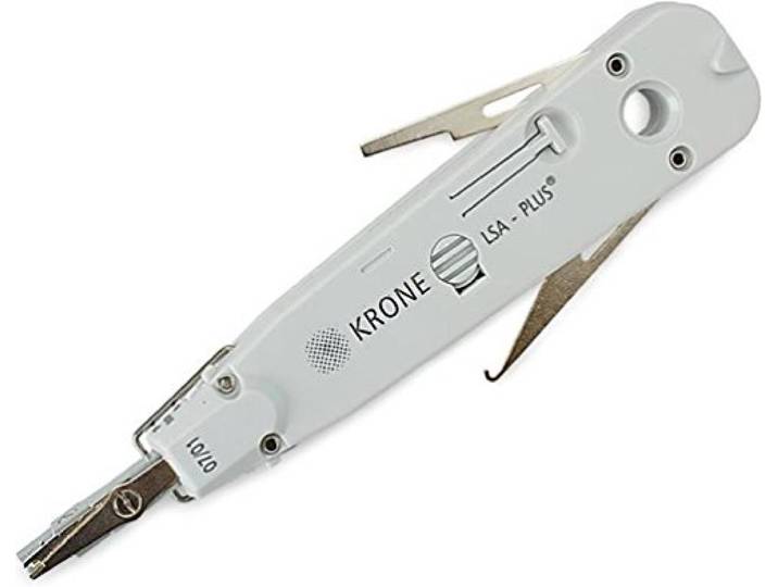 Krone Aanleggereedschap LSA Plus S (met sensor, voor RJ45-bussen en HIGHBAND) 486457