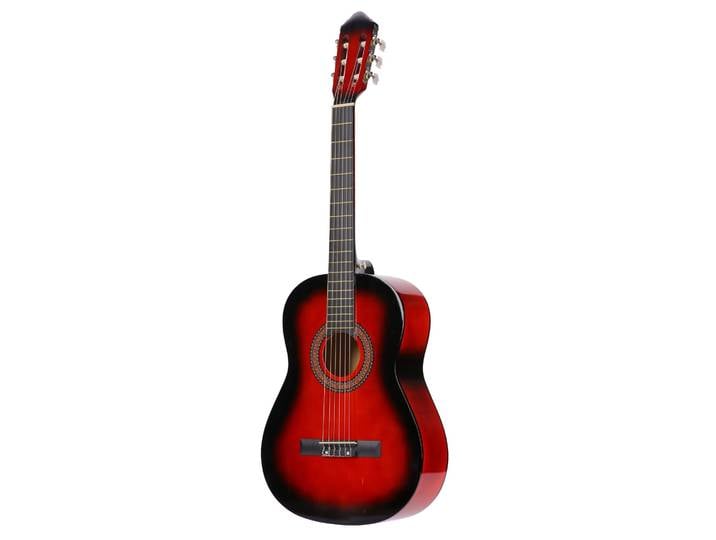 Akustische Gitarre rot