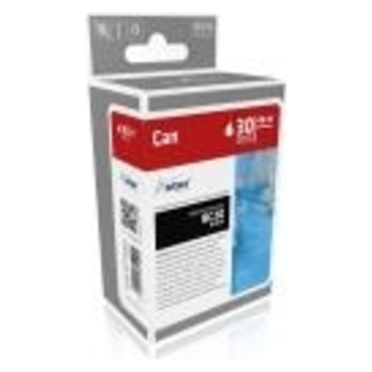Astar 44 ml - Schwarz - Druckkopf mit Patronennachfüllung (Alternative zu: Canon BC-20 (BK) (AS15011)