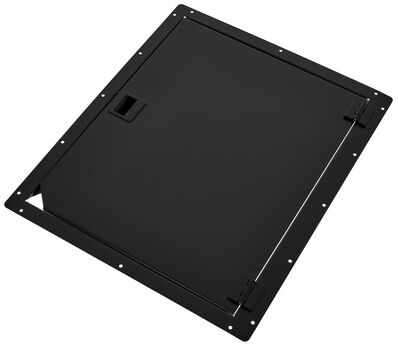 Adam Hall Rack Door 87601 Schwarz