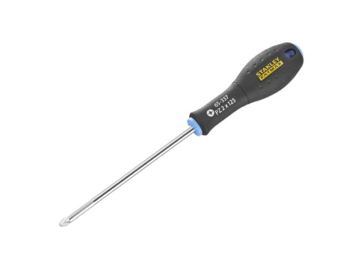 Stanley 0-65-337 Fat Max Schroevendraaier Pozidrive Pz2X125Mm-Zwart