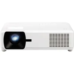 Viewsonic LS610WH Beamer WXGA 3000000:1 contrast LED light source TR1.37-1.64 1.2x zoom HDMI x2 10W (WXGA, 4000 lm, 1.37:1 - 1.64:1), Beamer, Weiss