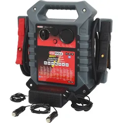 KS Tools 12 V + 24 V Batterie-Booster, mobiles Starthilfegerät 1400 A - 550.1720