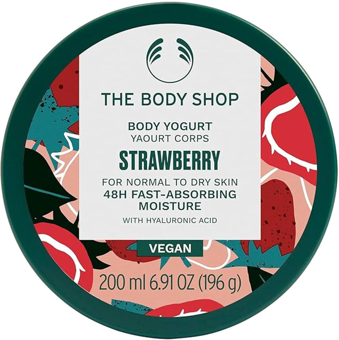THE BODY SHOP Strawberry 48H Moisture Body Yogurt 200ml