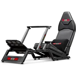Next Level Racing Racing F-GT Formula Cockpit NLR-S010, Sim Rig, Schwarz