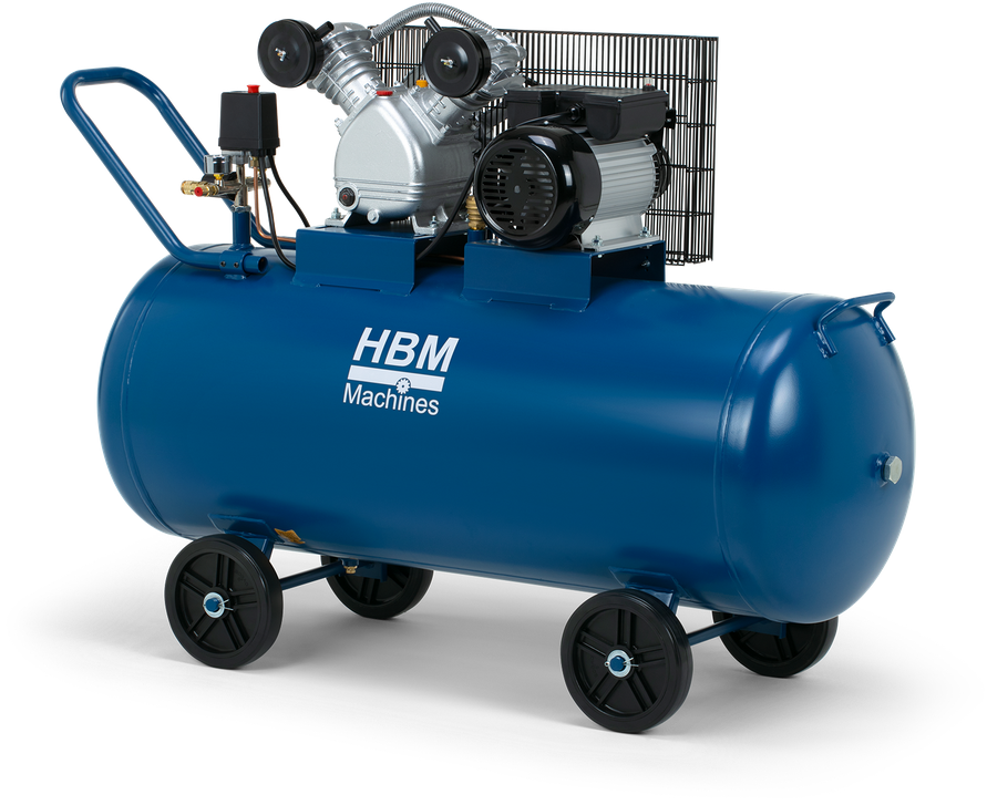 HBM compresseur entraîné par courroie 200 litres