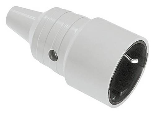 Bachmann 912.971 Schutzkontaktkupplung Kunststoff 250 V Grau IP20