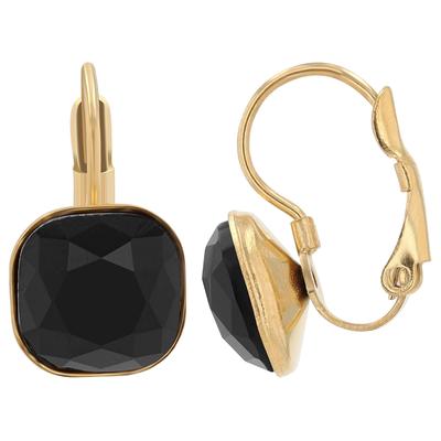 Kette ohne Anhänger ADELIA´S "Halskette mit Anhänger – aus Edelstahl", schwarz (gold), Halsketten, Damen, 45cm, Edelstahl, Ein kleines Geschenk mit großer Wirkung