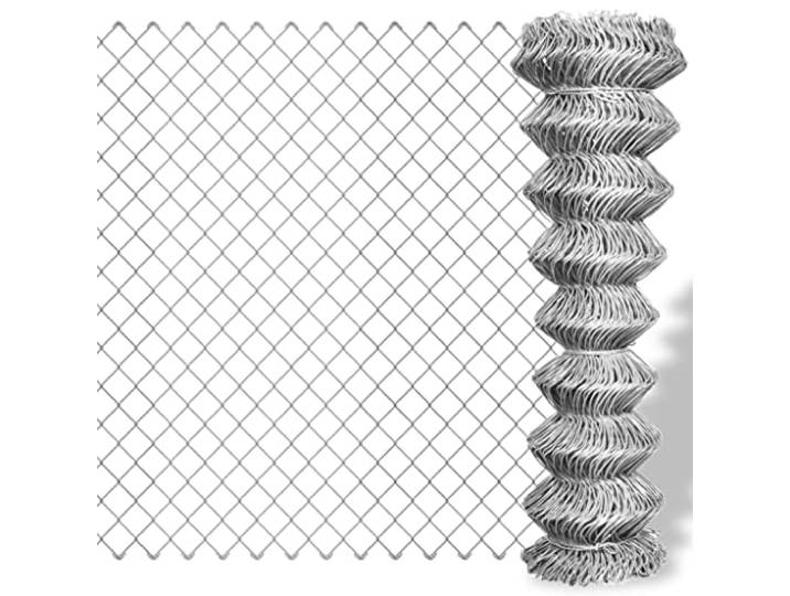 vidaXL Grillage galvanisé rouleaux à mailles carrées 15x1\,25 m Clôture de jardin