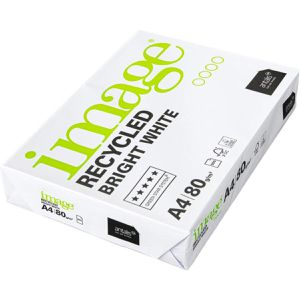 Antalis Kopierpapier Image Recycled Bright White, A4, Recycling, 80g/qm, weiß, 500 Blatt