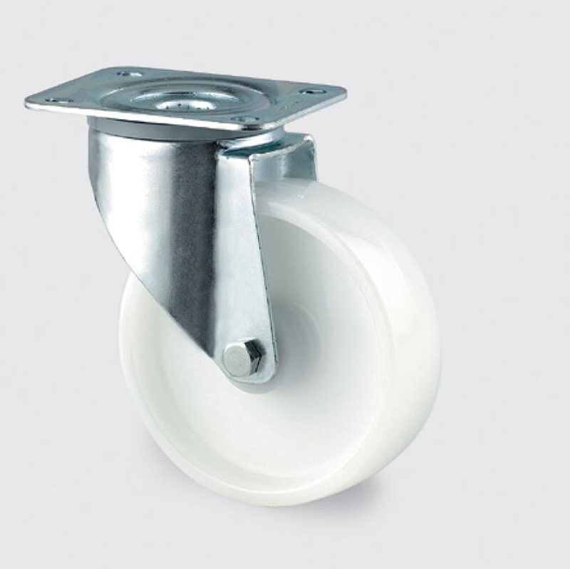 Polyamidrad TENTE, drehbar, 125 mm
