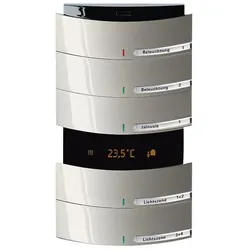 Busch-Jaeger 6321/58-79 Bedienelement 5/10-fach, mit IR-Schnittstelle und RTR Busch-triton® 2CKA006320A0065 63215879