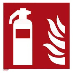 Promat, Sicherheitskennzeichnung, Brandschutzzeichen Feuerlöscher