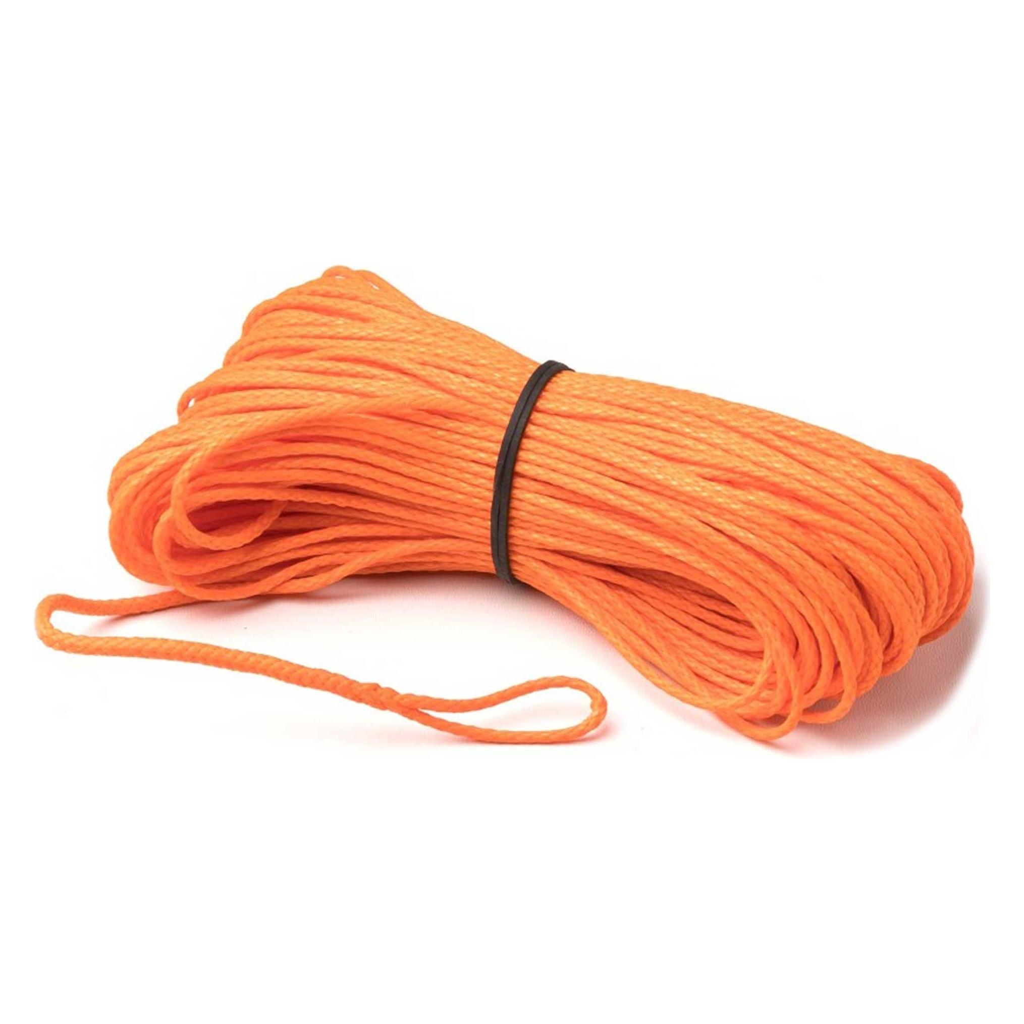 Unilight Windenseil / Schleppleine 1.5mm, 280daN Reisskraft, ORANGE, 30m, einseitig gespleisst (WINCH-ROPE-15)