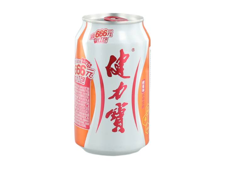 Boisson énergisante Jianlibao (saveur orange) 330 ml