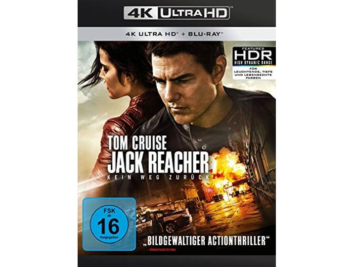 Jack Reacher: Kein Weg zurück (4K Ultra HD) (+ Blu-ray)
