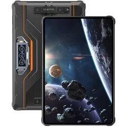 Oukitel RT8 - Tablette Durci (4G - 11" - 20 000 mAh - 256 Go, 6 Go RAM) Orange (4G, 11", 256 GB, Orange, Schwarz), Tablet, Schwarz, Orange