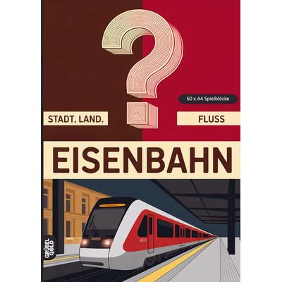 Stadt, Land, Fluss, Eisenbahn, Taschenbuch von Grübelgold Rätselhefte, Grübelgold, 978-3-693-19280-1