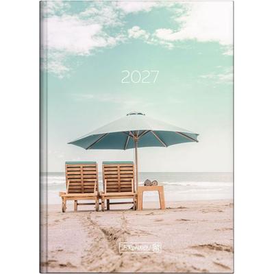 BRUNNEN 1079515037 Buchkalender Mod. 795 2027 'Sunbeds' A5, Papier