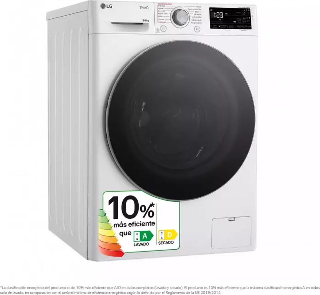 Intelligente Waschmaschine-Trockner LG F4DR5509A1W 1400 rpm 9 kg 6 Kg
