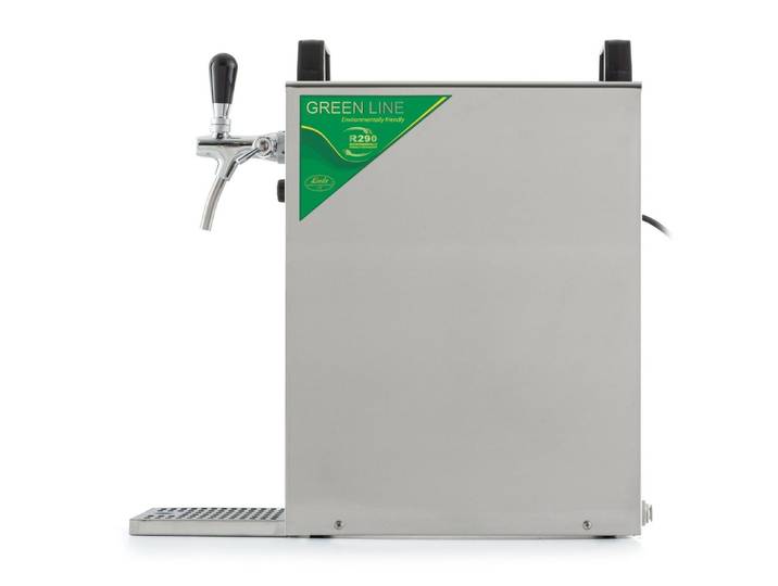 ich-zapfe Bierzapfanlage K 40 Bier1-leitig Bier Durchlaufkühler, Trockenkühler, 50 L/h