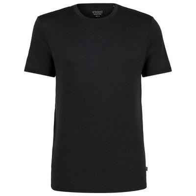 Stoic - MerinoPure180 HaldenSt. T-Shirt - Merinoshirt Gr XL schwarz