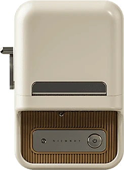 Niimbot B21 Pro cremig + Etikettenrolle