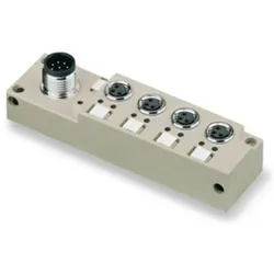 Weidmüller Sensor/Aktor-Passiv-Verteiler, Elektronikkabel + Stecker, Grau