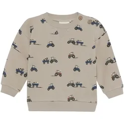MINYMO Sweatshirt Traktoren, beige, 92