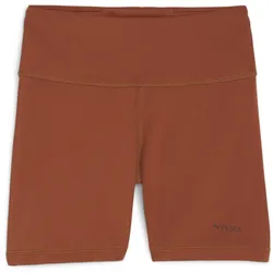PUMA Fit High-Waist 5” kurze Leggings Damen 81 - teak XS