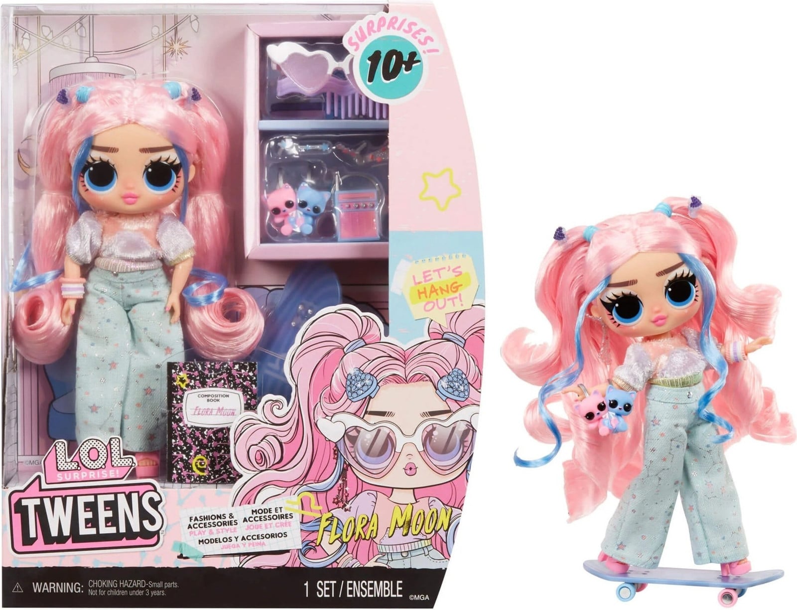 L.O.L. Surprise Tweens Flora Moon pop van MGA