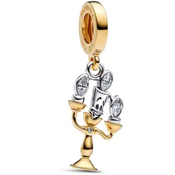 Pandora 763985C01 Charm-Anhänger Disney Die Schöne und das Biest Lumière