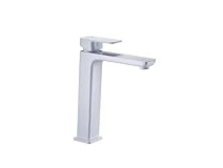 Edouard Rousseau - Mitigeur lavabo haut DEOK - Économie d’eau - 5 coloris disponibles (Blanc)