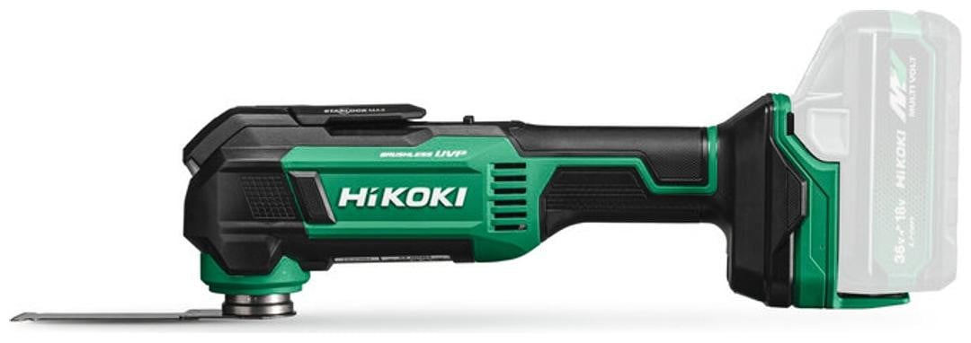 HiKOKI 18V Borstelloze Accu Multitool met StarlockMax en Accessoires in Koffer