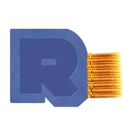 Rhodiarama, selbsthaftende Stiftschlaufe 4x3 cm, für Blöcke, Notizbücher und Kalender - Saphir 194204C
