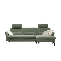 meinSofa Ecksofa Cord DANTE ¦ grün