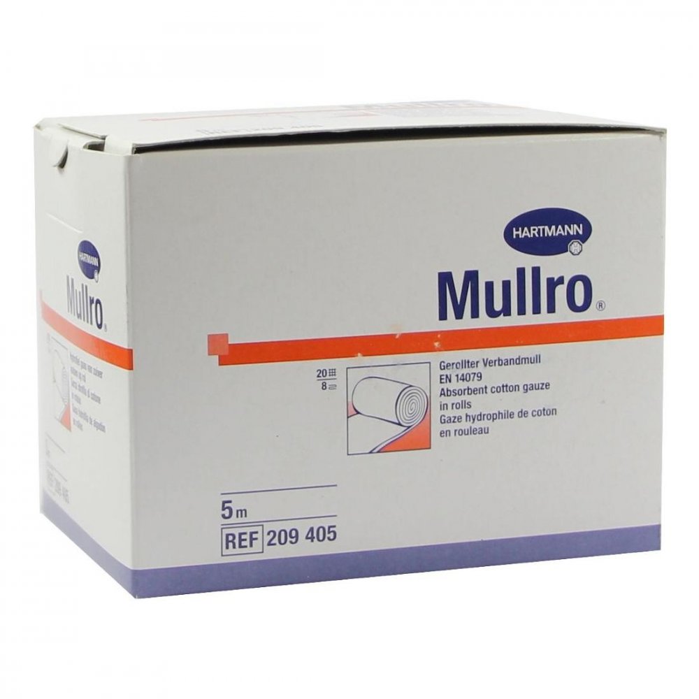PAUL HARTMANN AG Mullro Verbandmull 10 cmx5 m gerollt 02700919