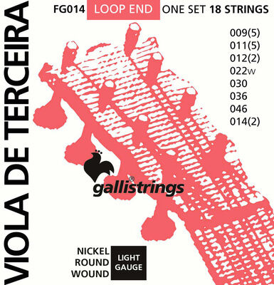 Galli Strings FG014-18str Viola da Terceira