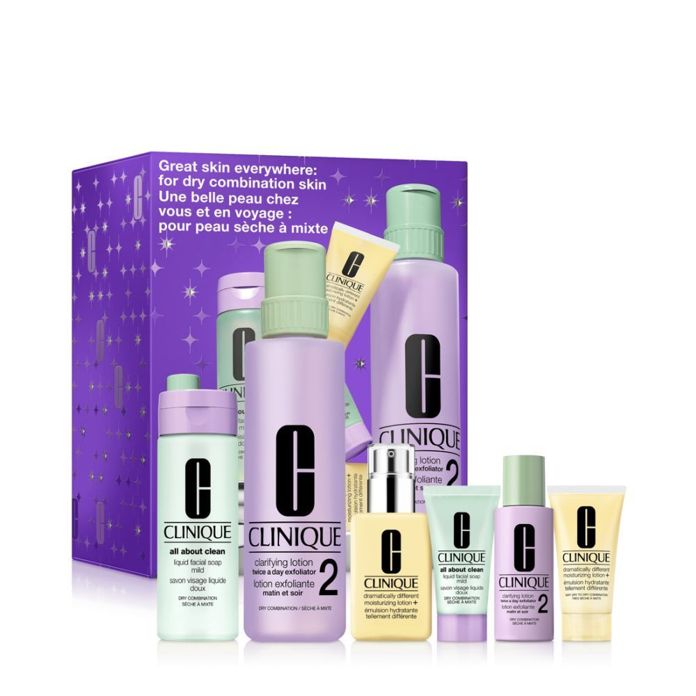 Clinique Great Skin Everywhere Dry Com 1 St Kombipackung