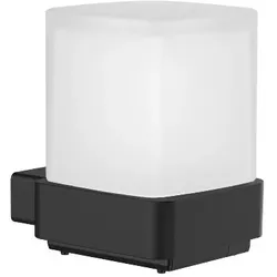 emco loft Sensor-Seifenspender, satiniertes Kristallglas, 052113305, Farbe: Schwarz