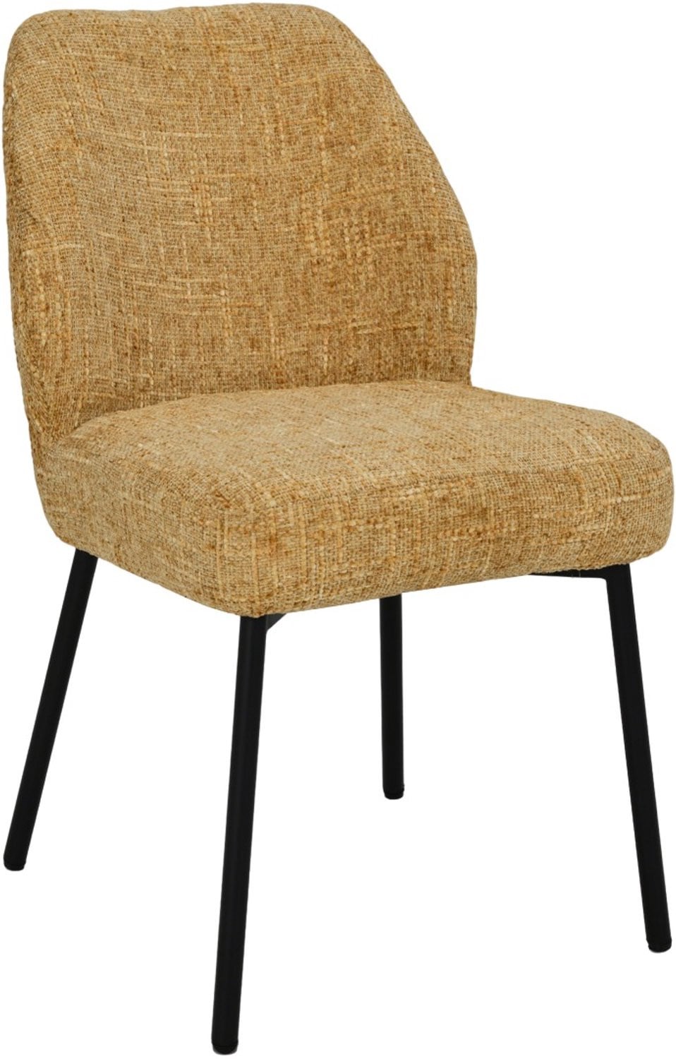 Livingfurn Eetkamerstoel Tess Honey - Set van 2