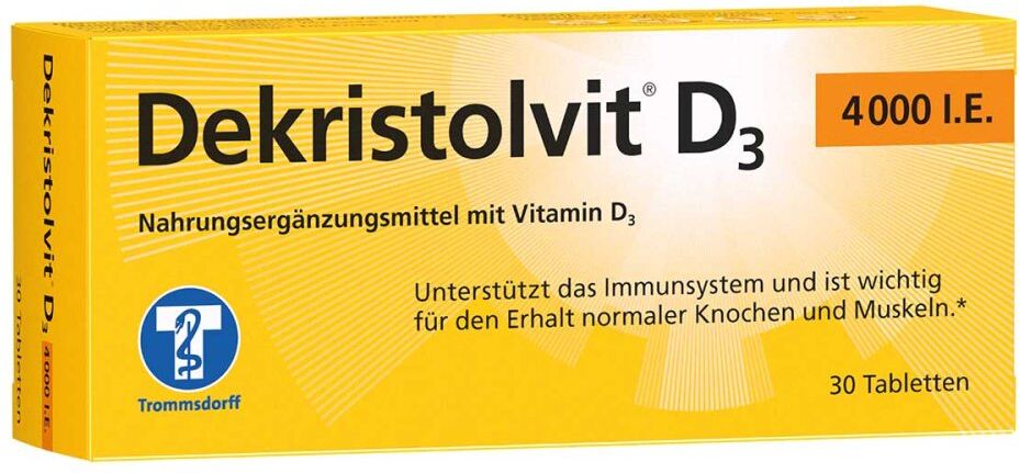 Dekristolvit D3 4.000 I.e. Tabletten 30stk