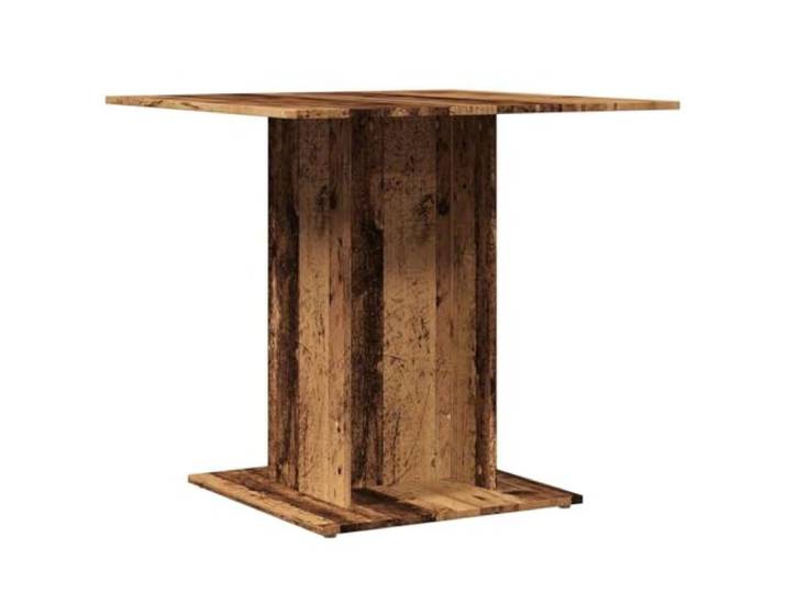 HKLGBVCR Esstisch aus Holz, 80 x 80 x 75 cm