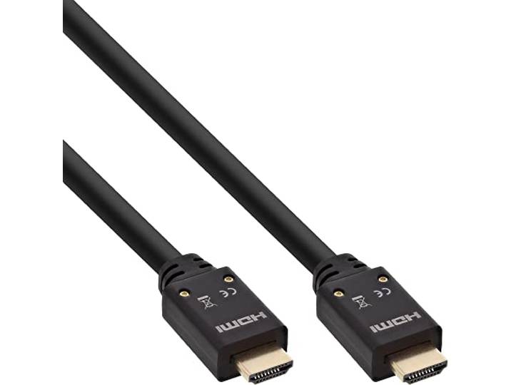 InLine 17515B 15m HDMI Type A (standaard) HDMI Type A (standaard) zwart HDMI-kabel