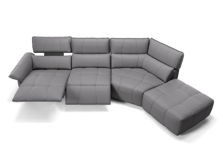 Leder XXL Wohnlandschaft ADRIA Eckcouch