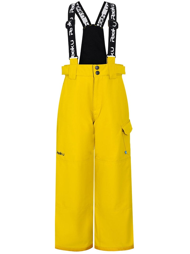 Peek U Ski-/ Snowboardhose "Tyson" in Gelb - 116