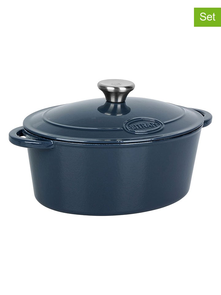 Sitram 2tlg. Set: Schmortopf in Blau - 4 l - onesize